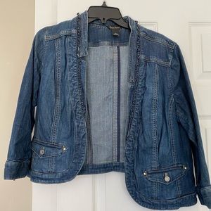 White House Black Market Jean Jacket